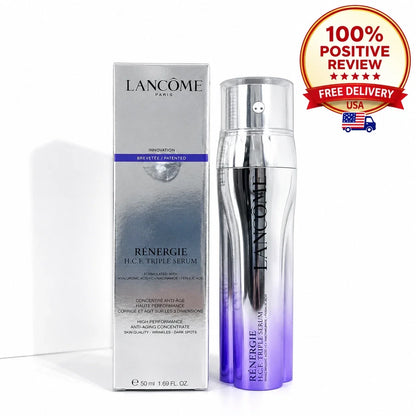 Lancome Renergie H.C.F Triple Serum ANTI-AGING 1.7oz /50mL Fit And Glow