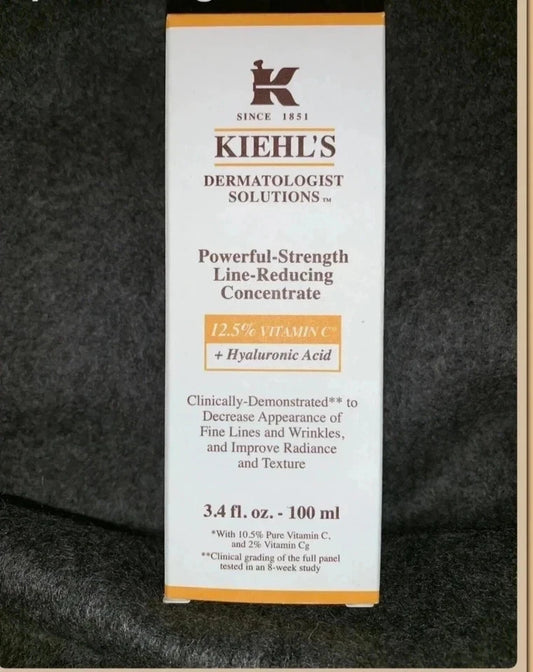 Kiehl's POWERFUL-STRENGTH Line Reducing Concentrate. 3.4 oz/100 ml Vitamin C
